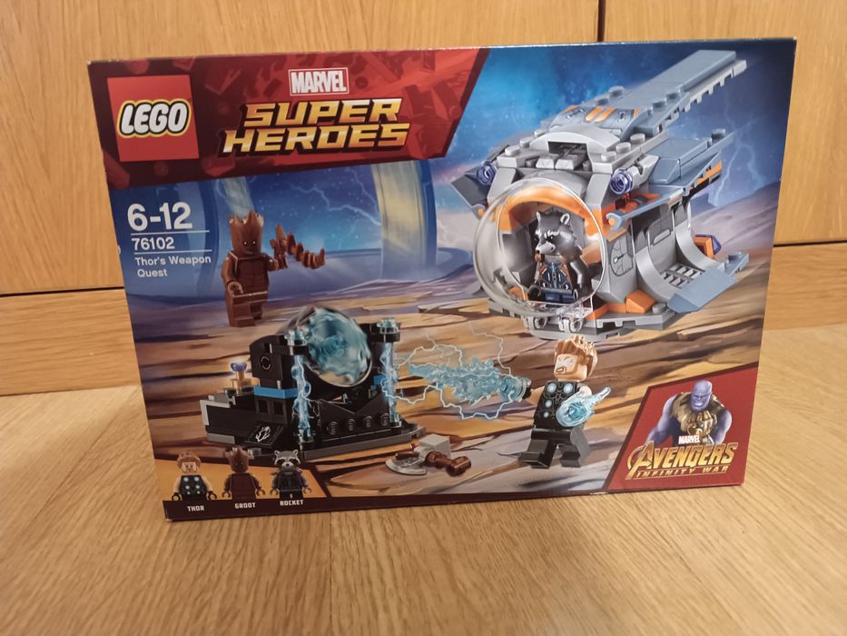 Lego Marvel de coleção raro (novo) (76102)