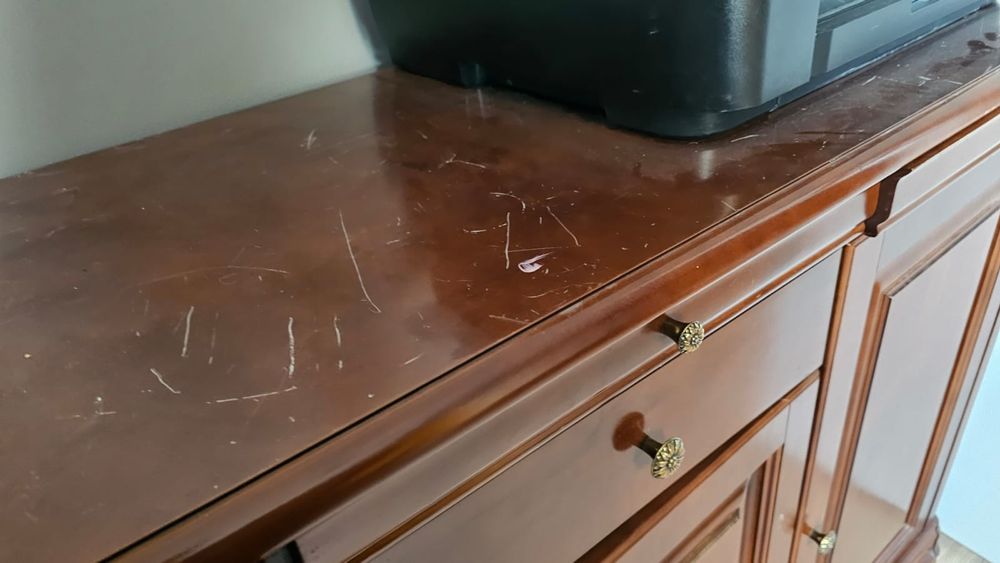 Duża komoda drewniana