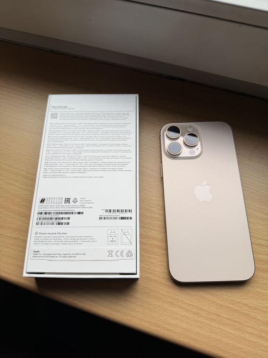 iPhone 16 pro max 256gb Warszawa! Desert Titanium