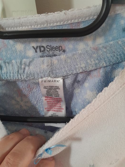 Piżama flanelowa ciepła rozm.158