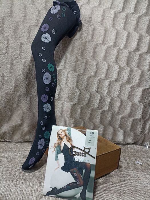 Капронові колготи Gatta, Польща, візерунок, різні, 50 den