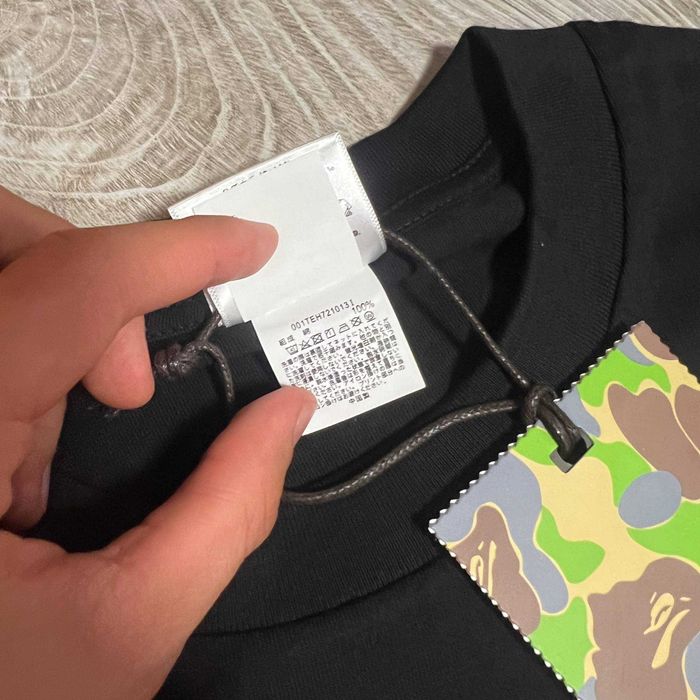 Bape koszulka czarna