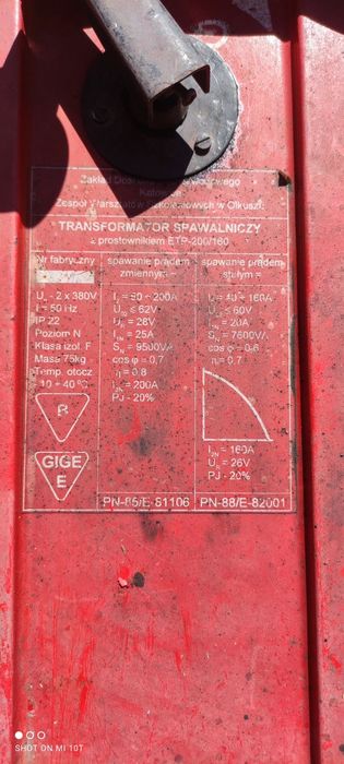 Spawarka ETP-200/160