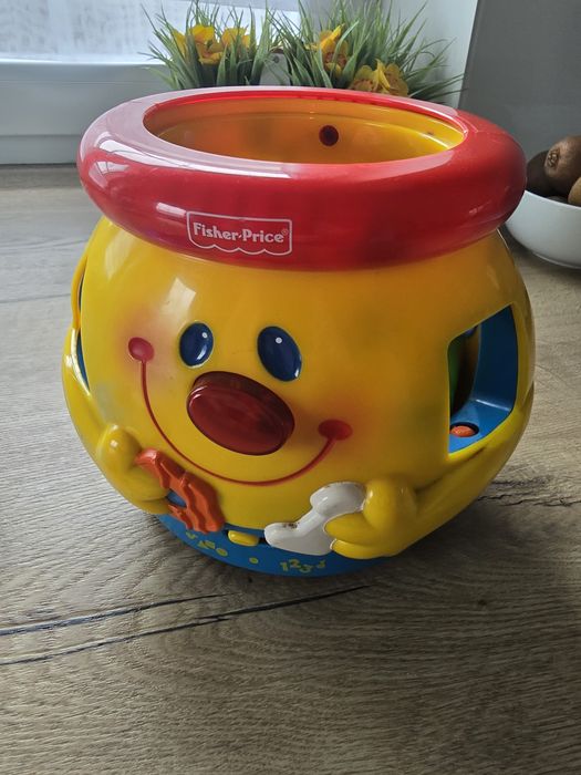 Garnuszek na klocuszek Polsko Angielski stan dobry Fisher Pice.