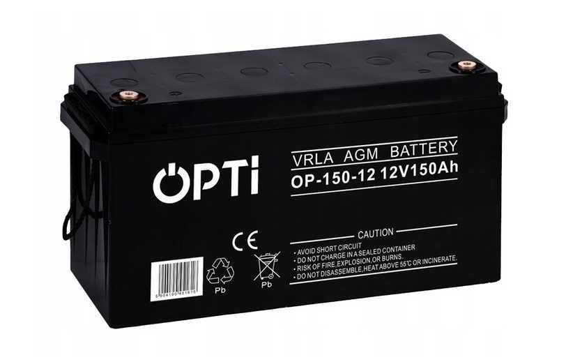 Акумуляторна батарея AGM VOLT POLSKA OPTI 150AH / Аккумулятор