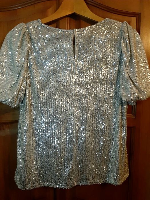 Блуза / майка в паєтки