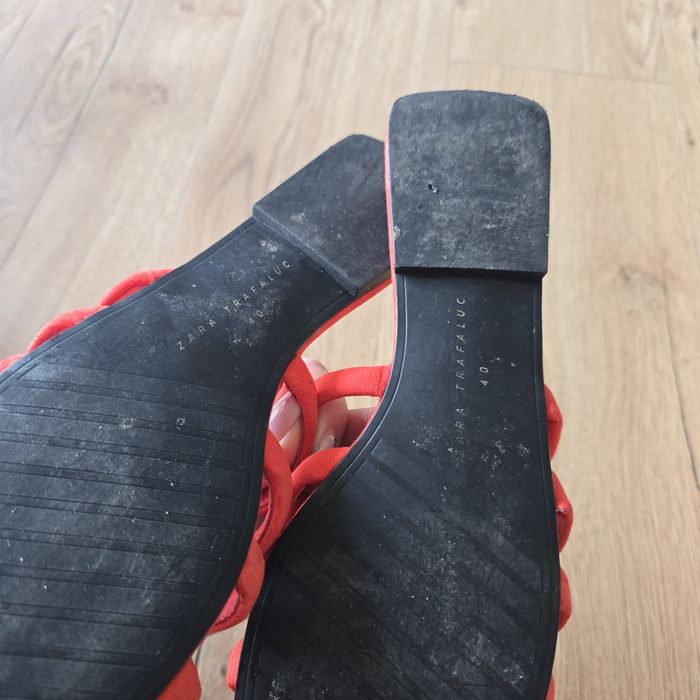 Klapki płaskie buty Zara 40