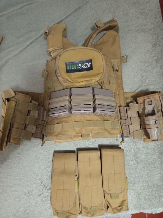 Colete airsoft desert