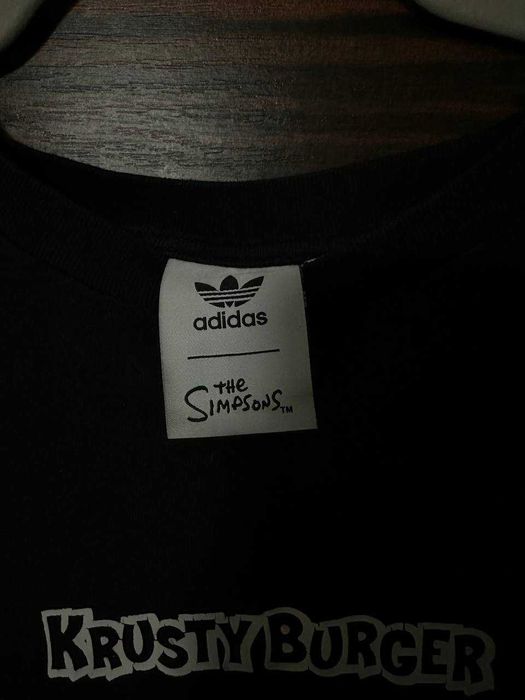 Лонгслів Adidas x The Simpsons Krusty Burger Long Sleeve
