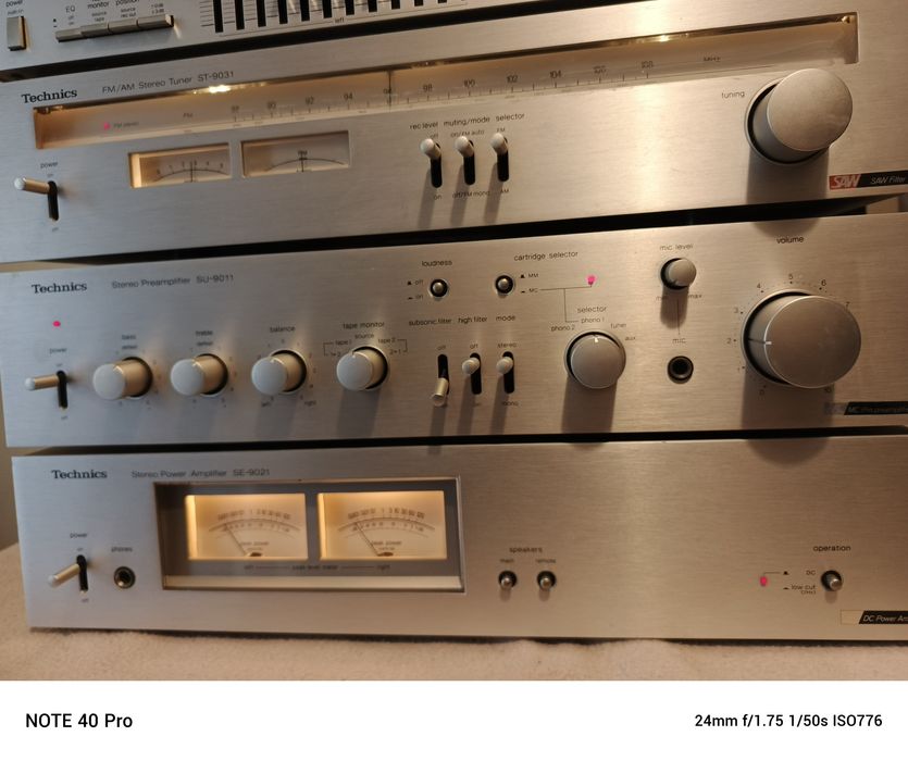 Technics zestaw  stereo