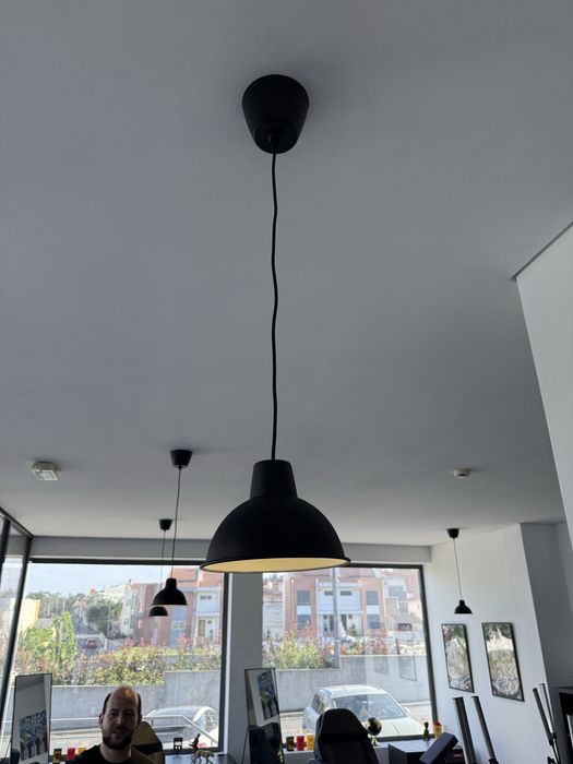 15 candeeiros de teto com lampadas LED incluidas novos