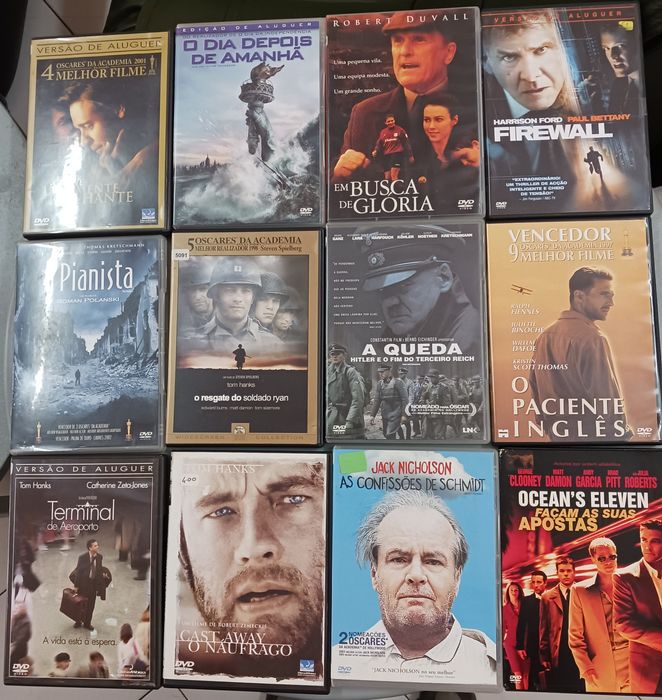 Vendo varios Dvds filmes