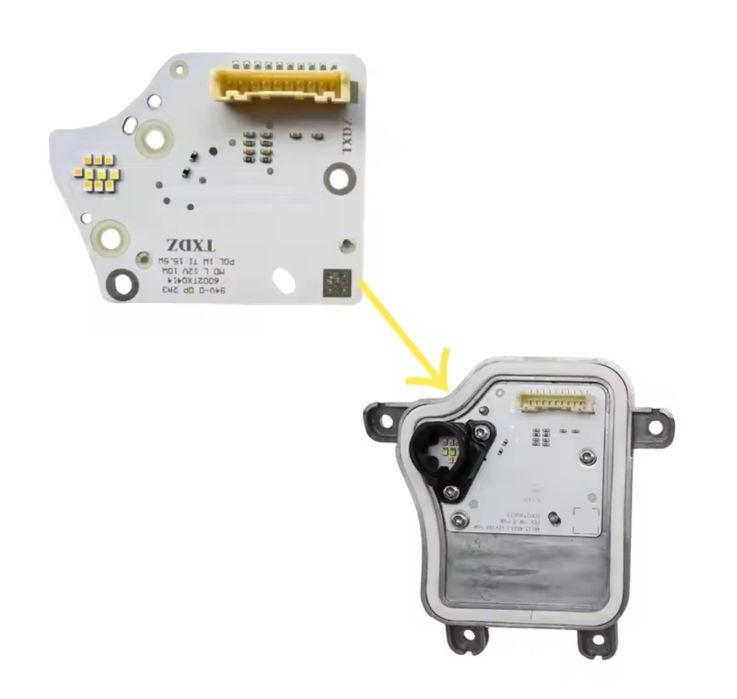 Плати діодні дхо фар (drl) audi q5 80a full led 2018-2020 року