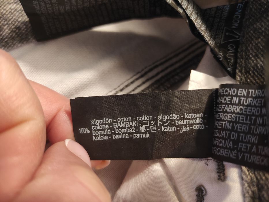 Jeansy męskie zara. 30/30  100% bawełna.