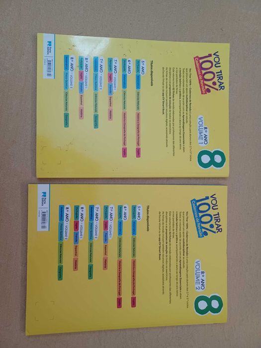 Vou tirar 100%  - 8.º Ano (NOVOS)