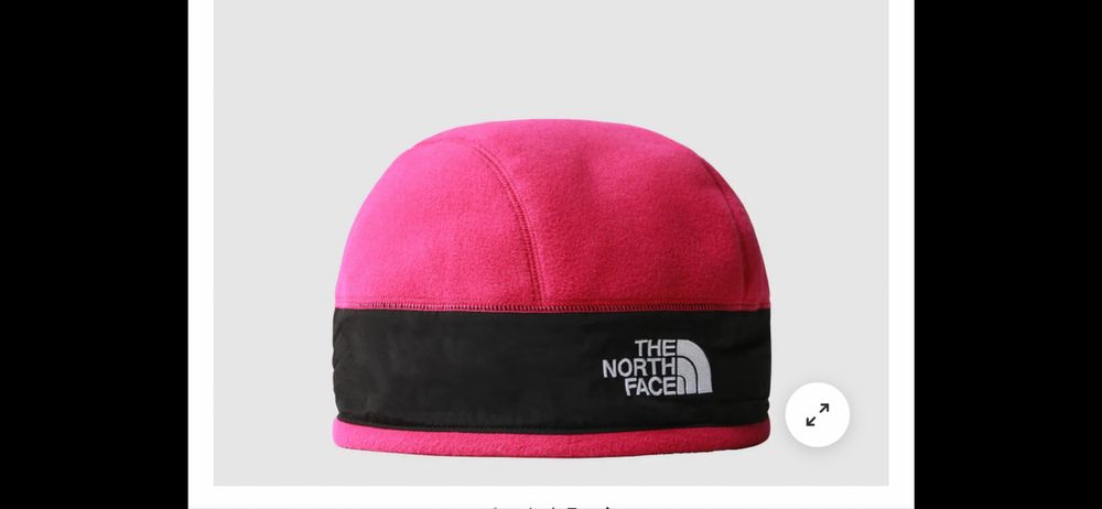 Czapka beanie z polaru The North Face Fushia Pink Denali Unisex
