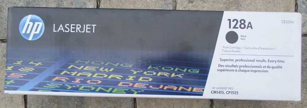 Toner 128A Czarny - oryginał