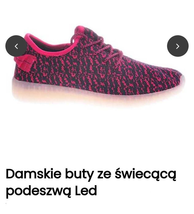Nowe trampki led
