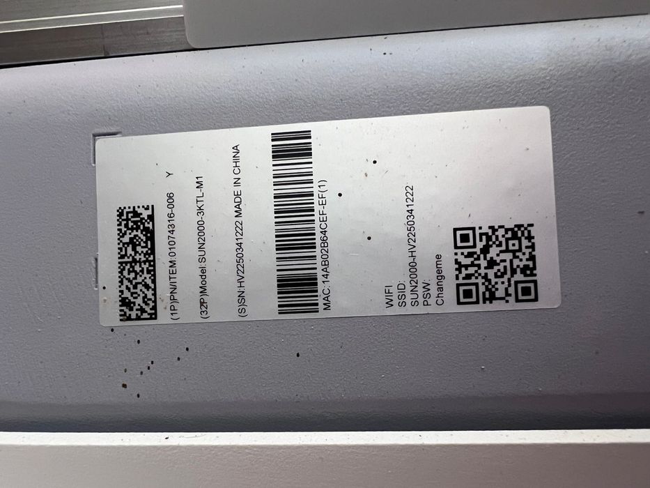 Inversor Trifasico Huawei Sun 2000-3KTL