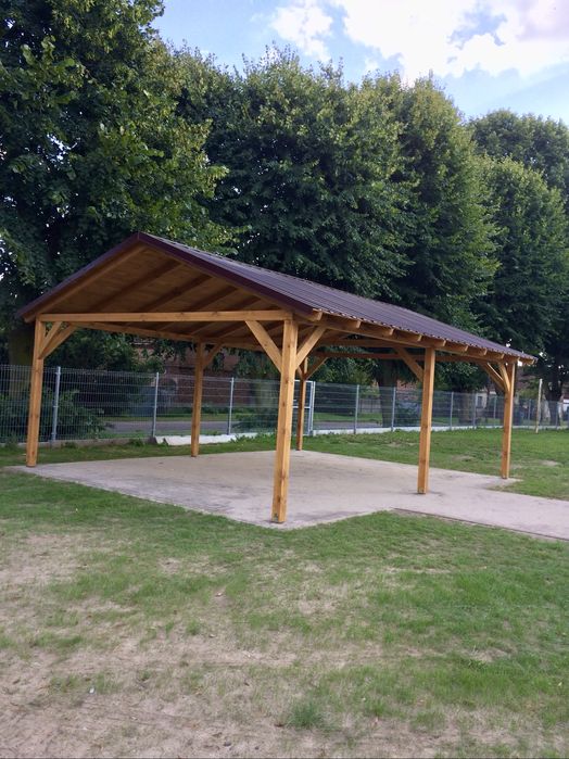 Wiaty Garazowe Drewniane