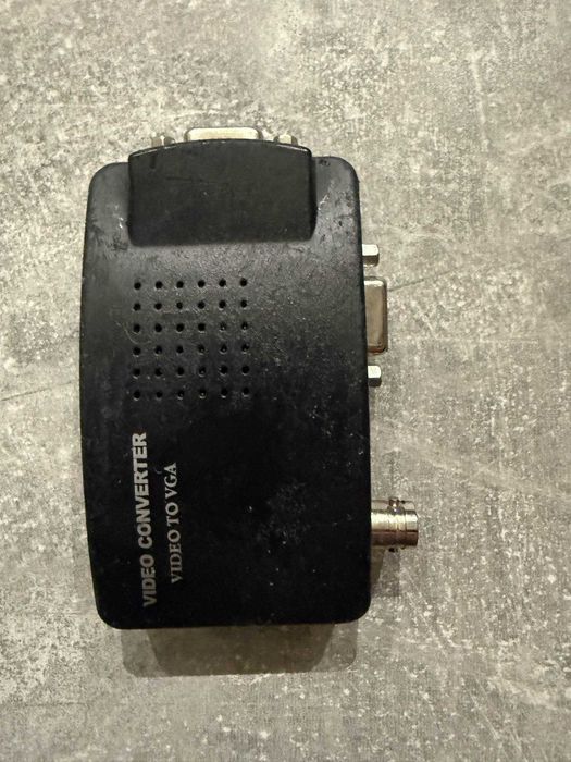 Konwerter sygnału BNC S-VIDEO VGA AV - VGA + Przewody