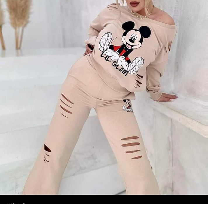 Dres bawelniany  myszka miki