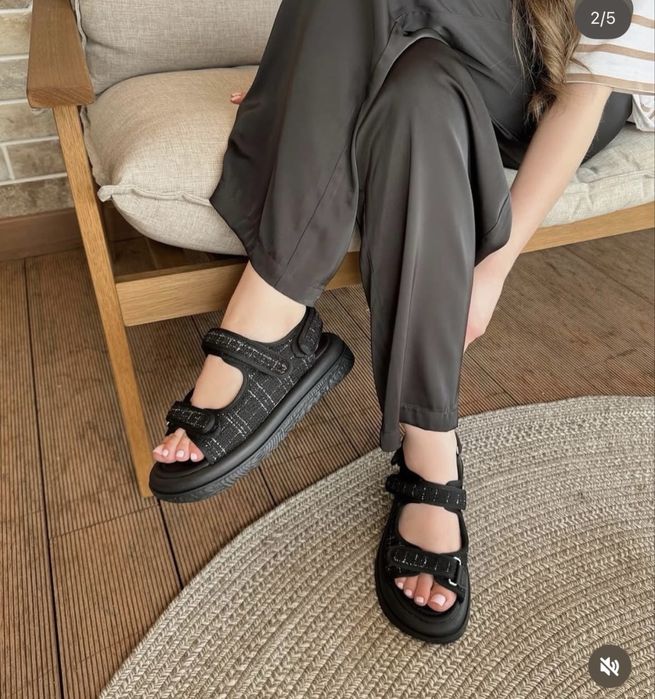 Босоніжки текстильні