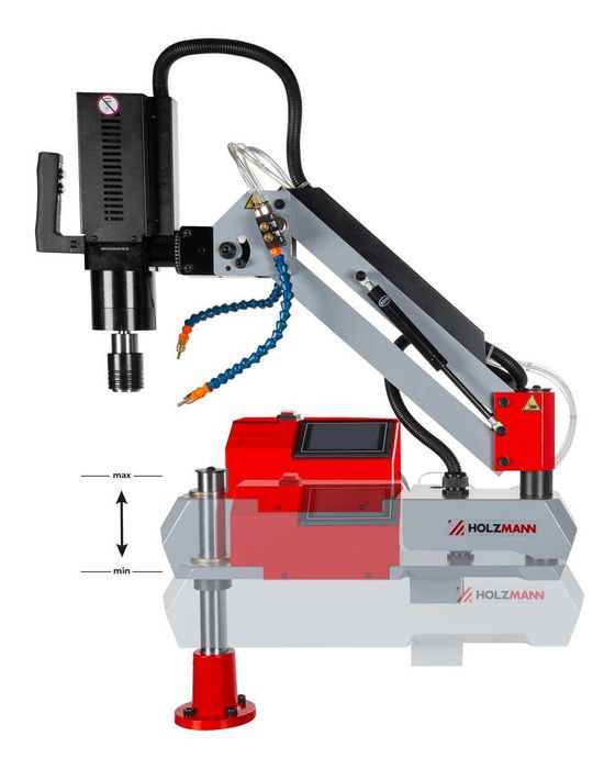 Máquina Roscar Elétrica M3-M30 (aço) M3-M36 (alumínio) HOLZMANN JL20