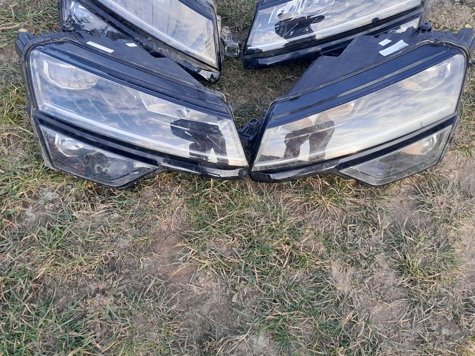 Skoda karoq 57B941016b lampy przednie prawa lewa komplet 2szt uszkodzo