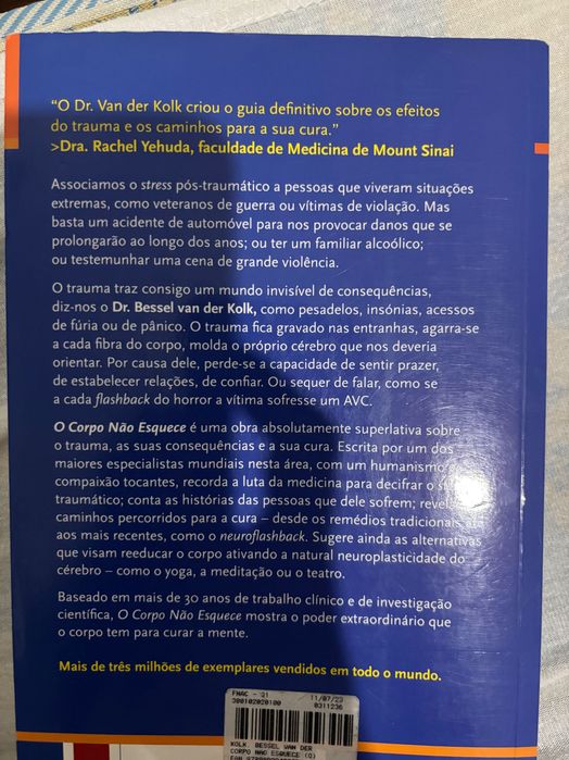 O corpo guarda trauma