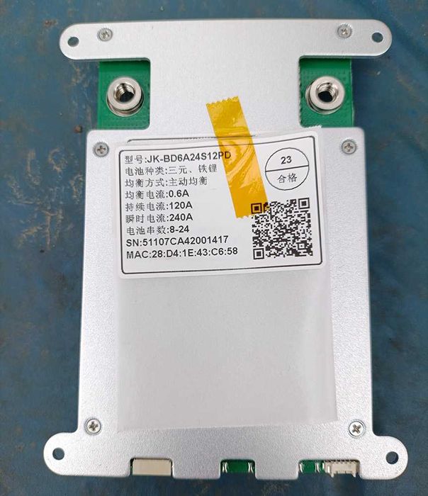 JK BMS Smart 60А 100A 200A 3s-8s, 7s-24s Li-ion, LiFePo4, дісплеї