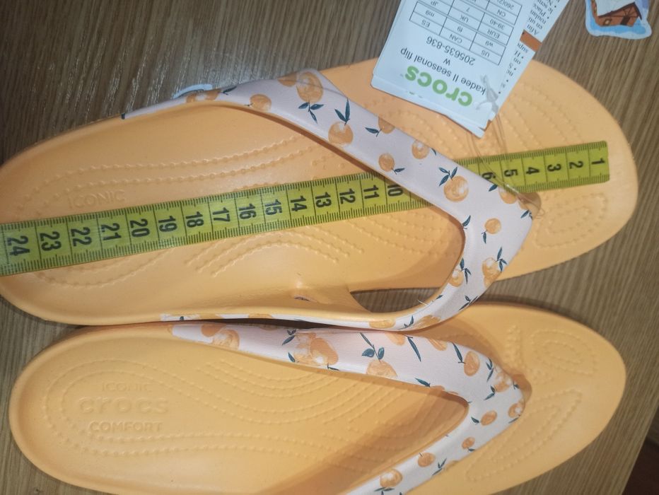 Сланцы Crocs, шлёпанцы Crocs, вьетнамки Crocs 39