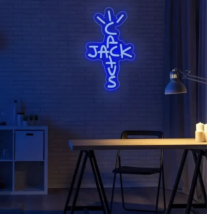 luz neon Catcus Jack travis scott