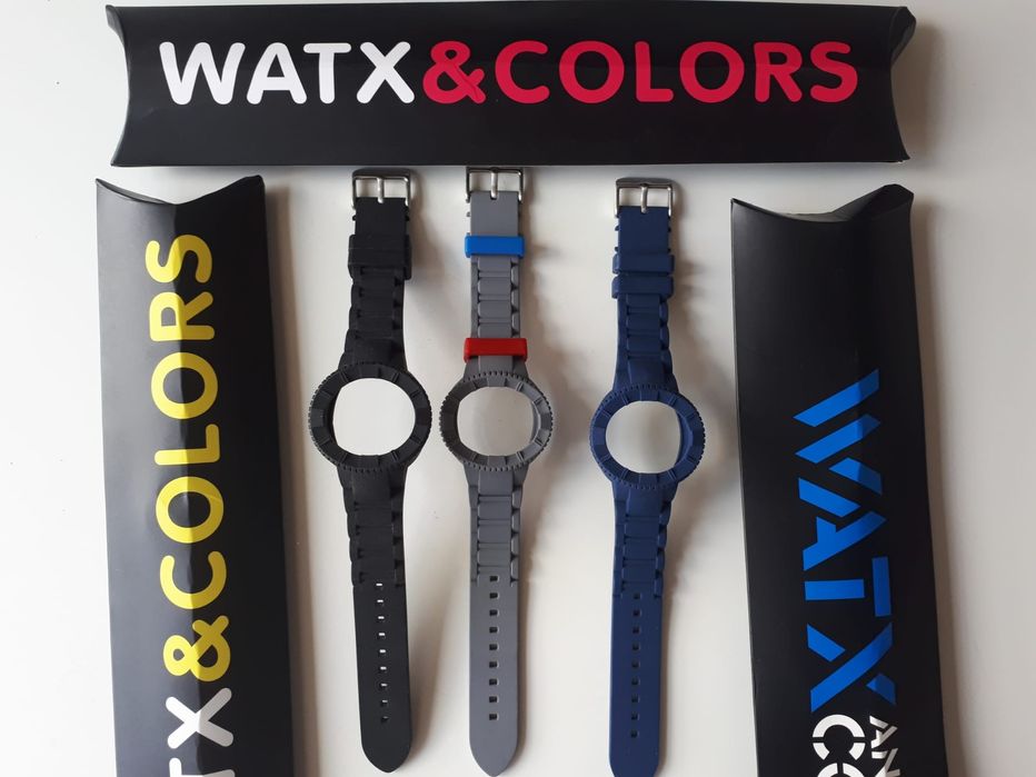 New WATX Bracelets, Size M, in Various Colors and Designs, with Box64563871488385123