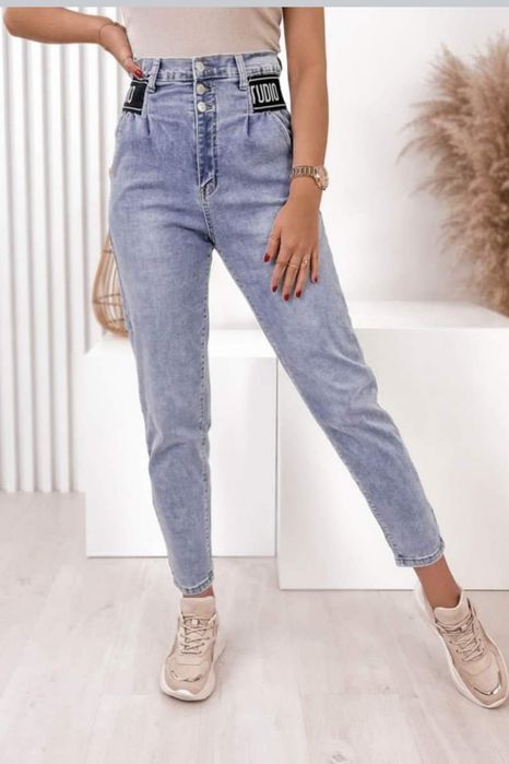 Boyfriendy z wysokim stanem rozmiar s/m