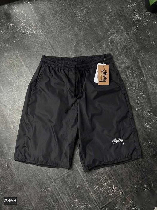 Стусси Спортивні Шорти // Черные Шорты Stussy GoreTex // XS S M L XL XXL