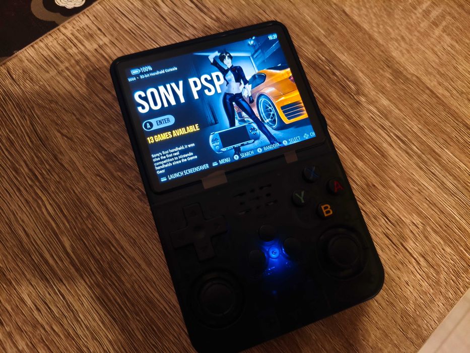 Retro konsola R36s - 64 GB - kolor czarny transparentny+ gratisy