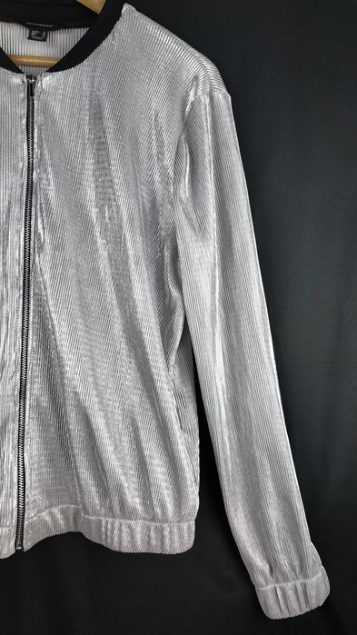 Srebrna kurtka Atmosphere 36 · elegancka · nowa