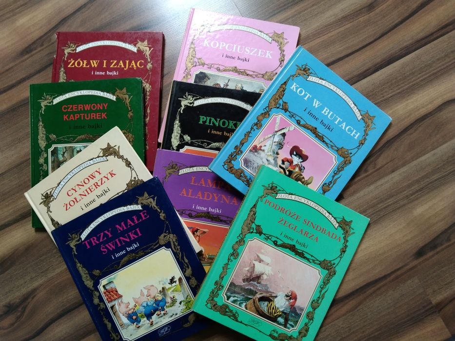 Zestaw książek (bajek) dla dzieci