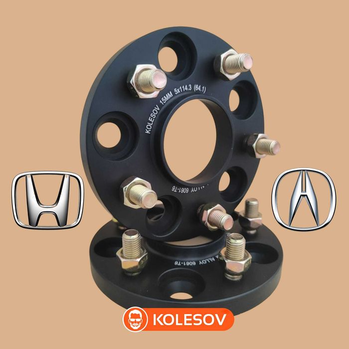 Проставки адаптеры колеса для изменения вылета ET дисков HONDA ACURA