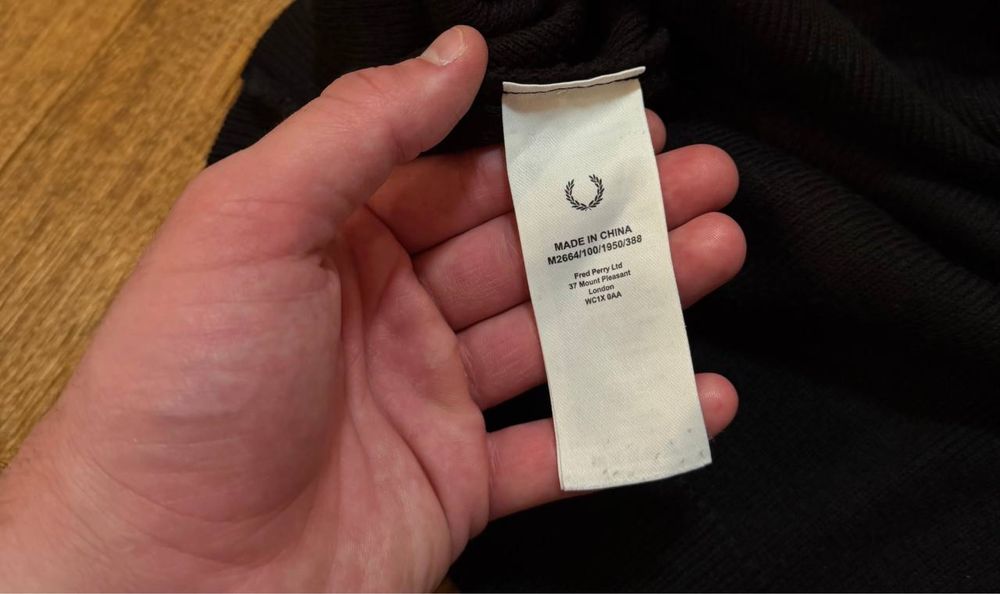 Свитер от Fred Perry