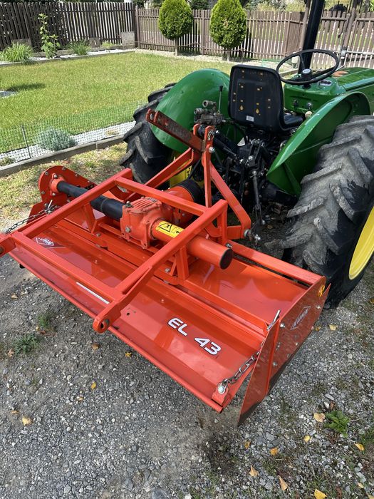 John deere 650 20km z glebogryzarka kuhn el43