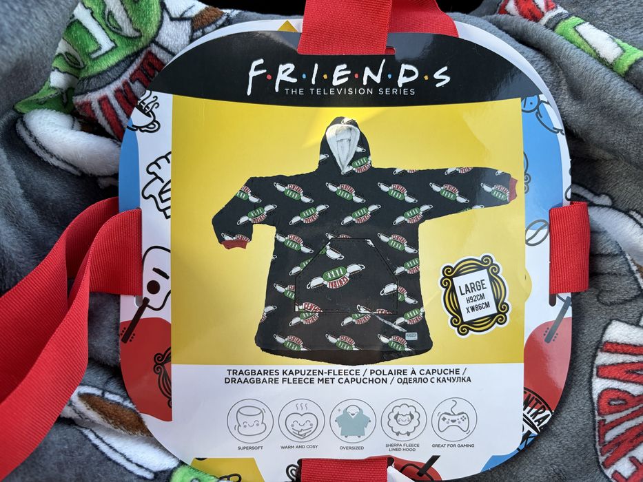 Bluza z kapturem Friends Przyjaciele oversize L