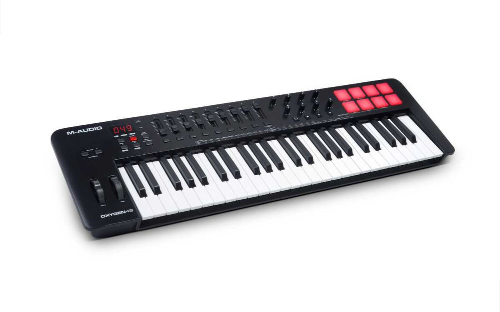 Teclado Midi M-Audio Oxygen 49 - novo