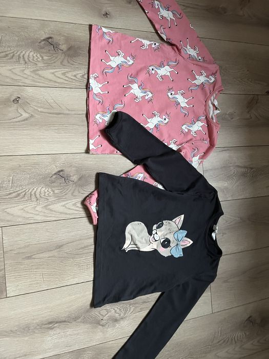 Bluzki hm prawie nowe