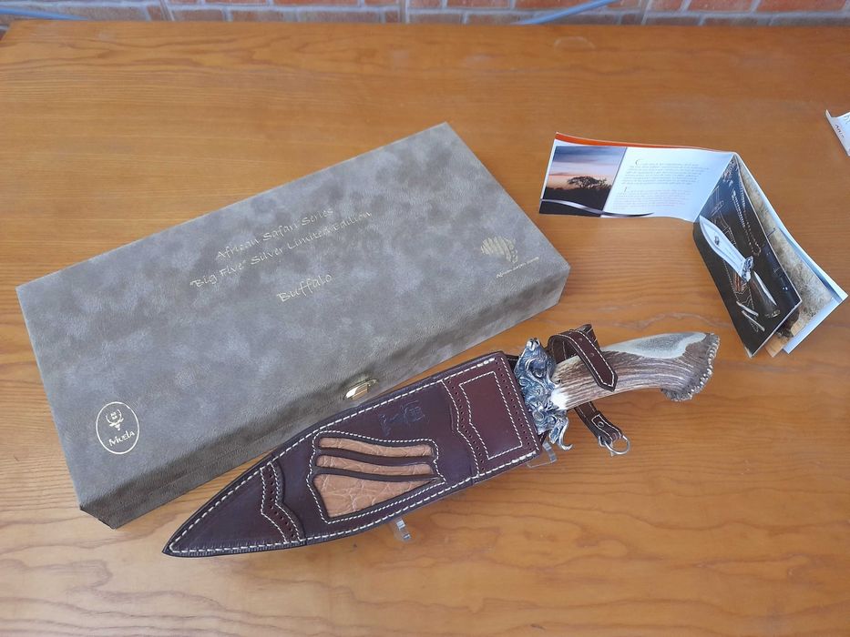 Faca de coleção Muela African Serie Bufalo