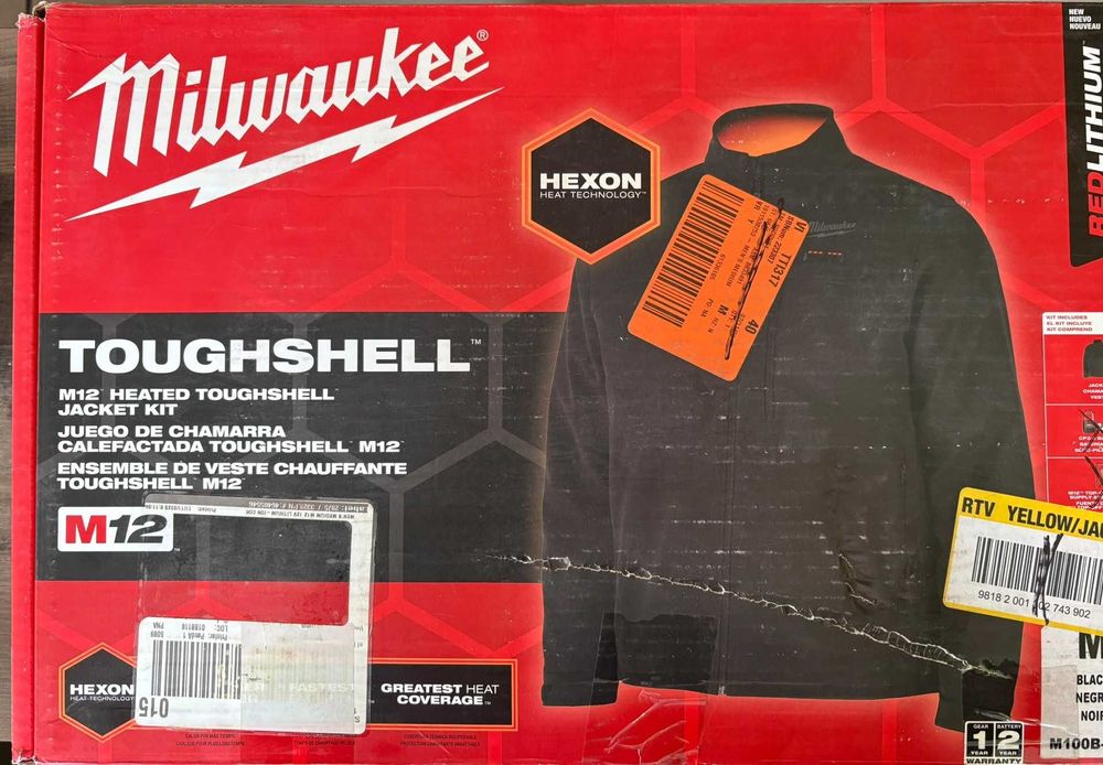 Milwaukee M12 M100B-20M kurtka podgrzewana TOUGHSHELL HEXON M