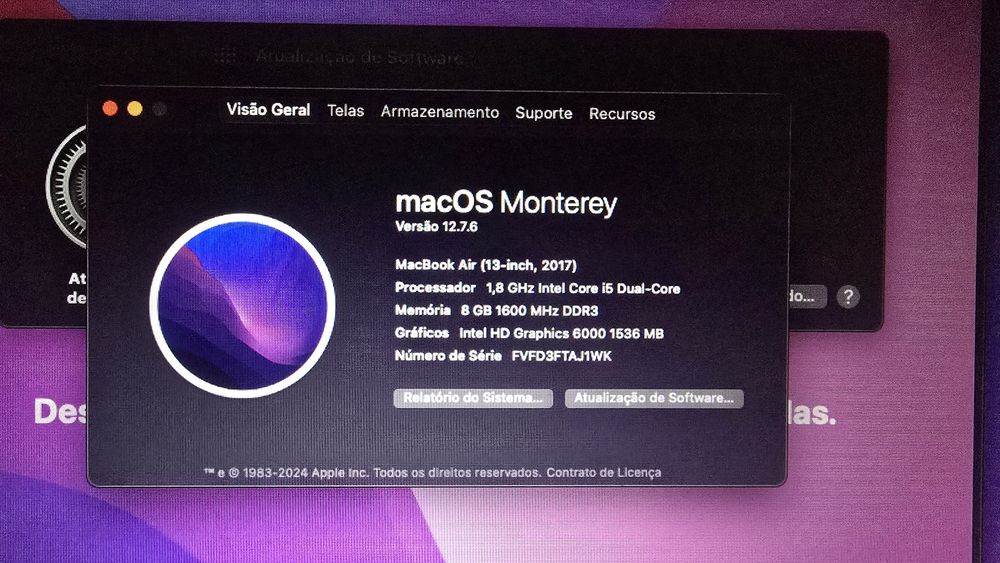 Macbook Air 13" Core i5, 8GB 128GB