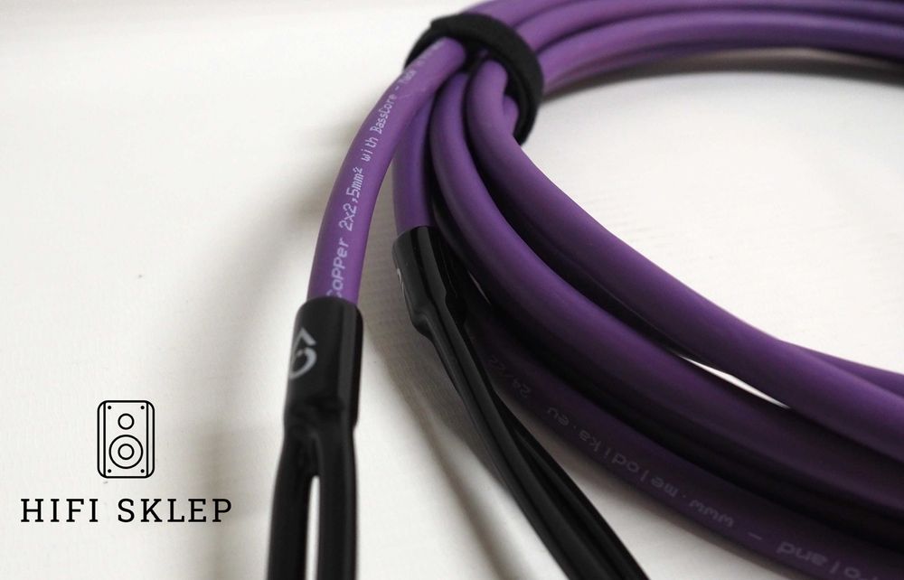 Melodika MDSC2525 /2,5mm2 Kabel głośnikowy 2x3m /konfekcja hifisklep