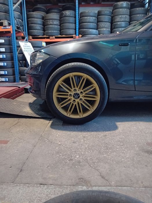 Jantes  com pneus bmw r17 5x120 vendo ou troco